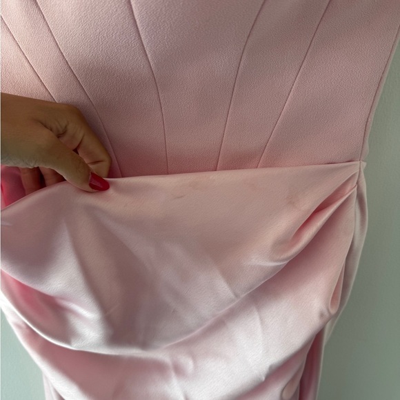 HOUSE OF CB Persephone Pink Gown XS - Picture 13 of 15